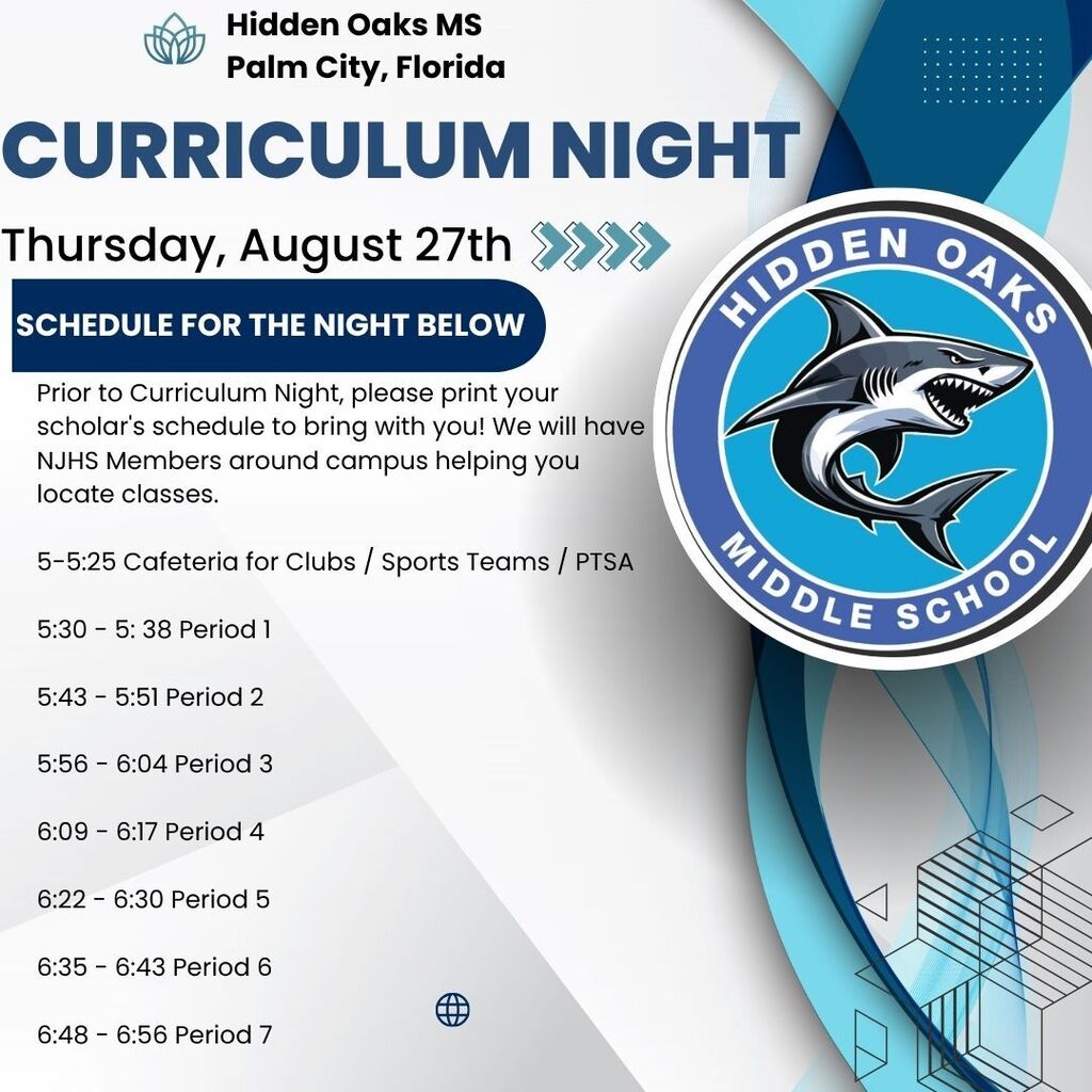 curriculum night