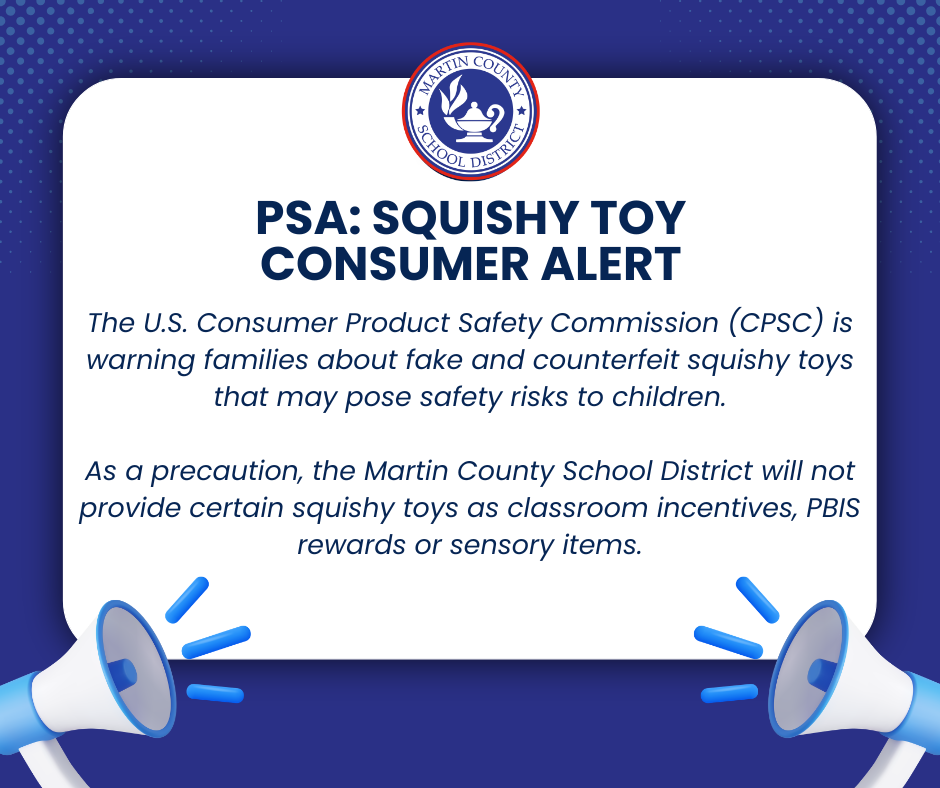Squishy Toy Consumer Alert