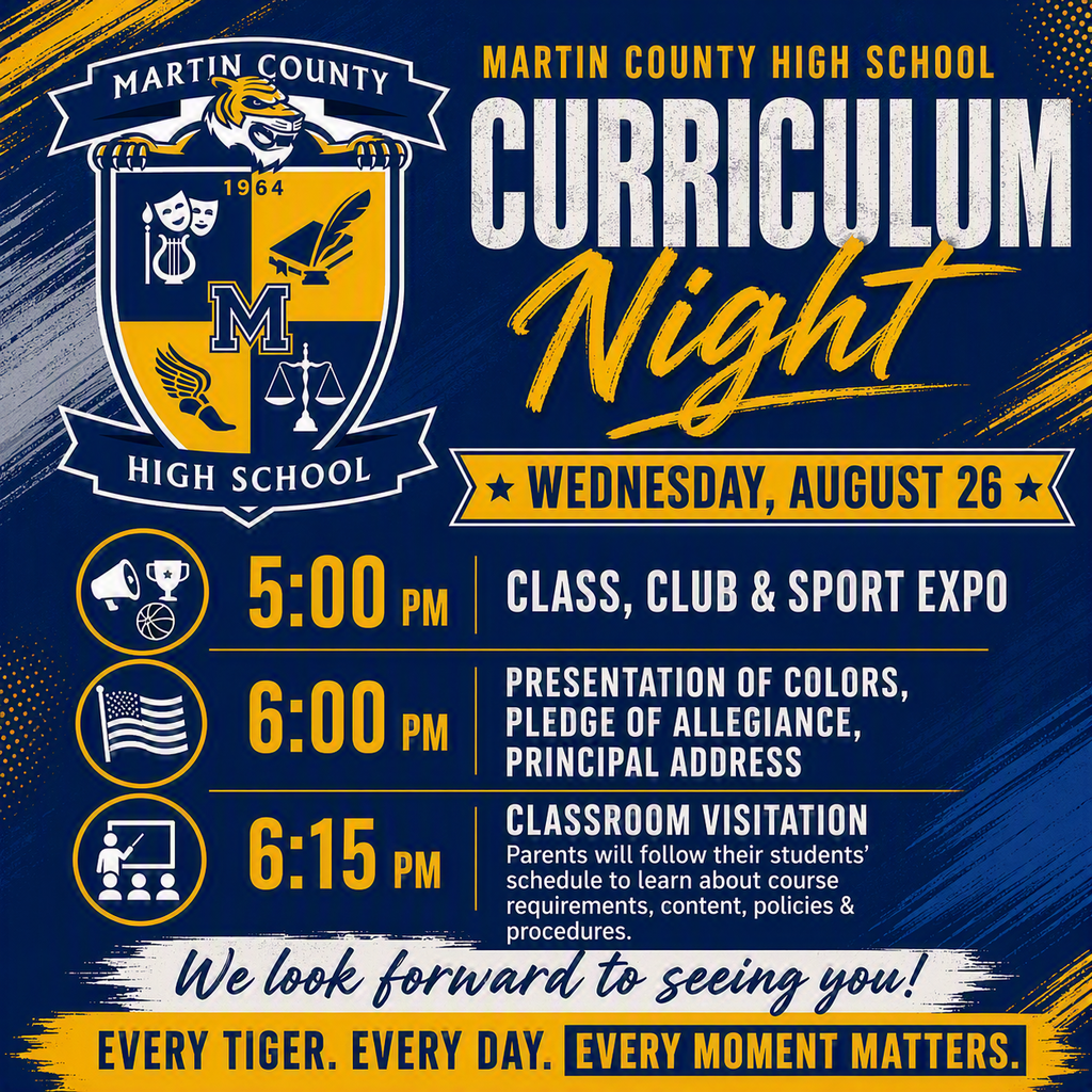 2026 Curriculum Night at MCHS