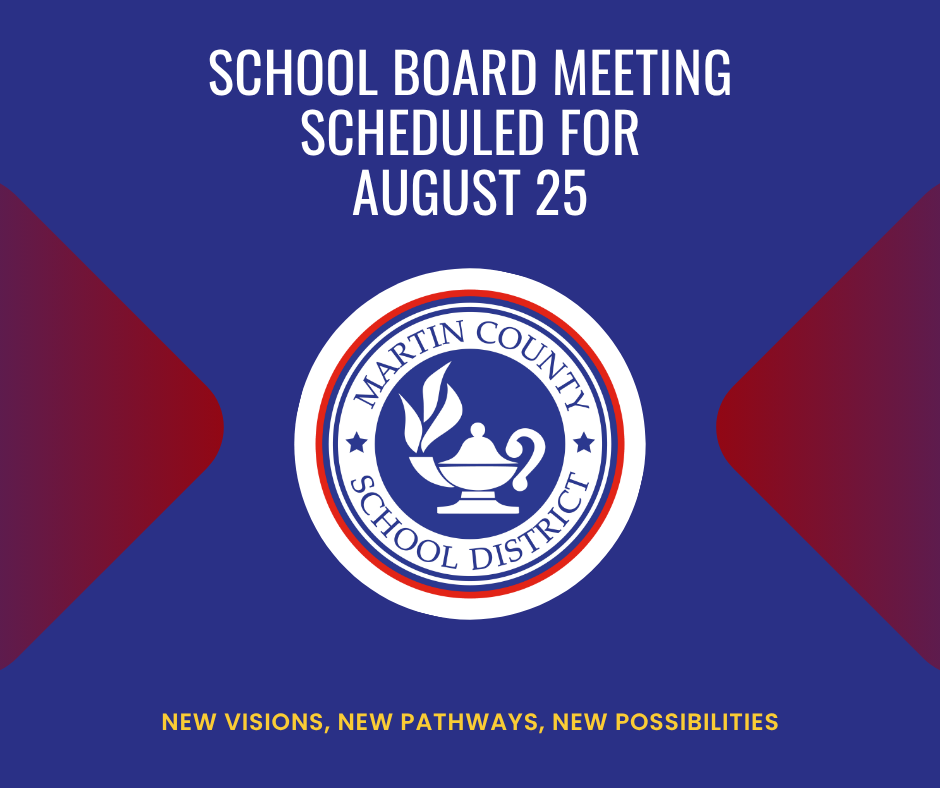 School board meeting 8-25