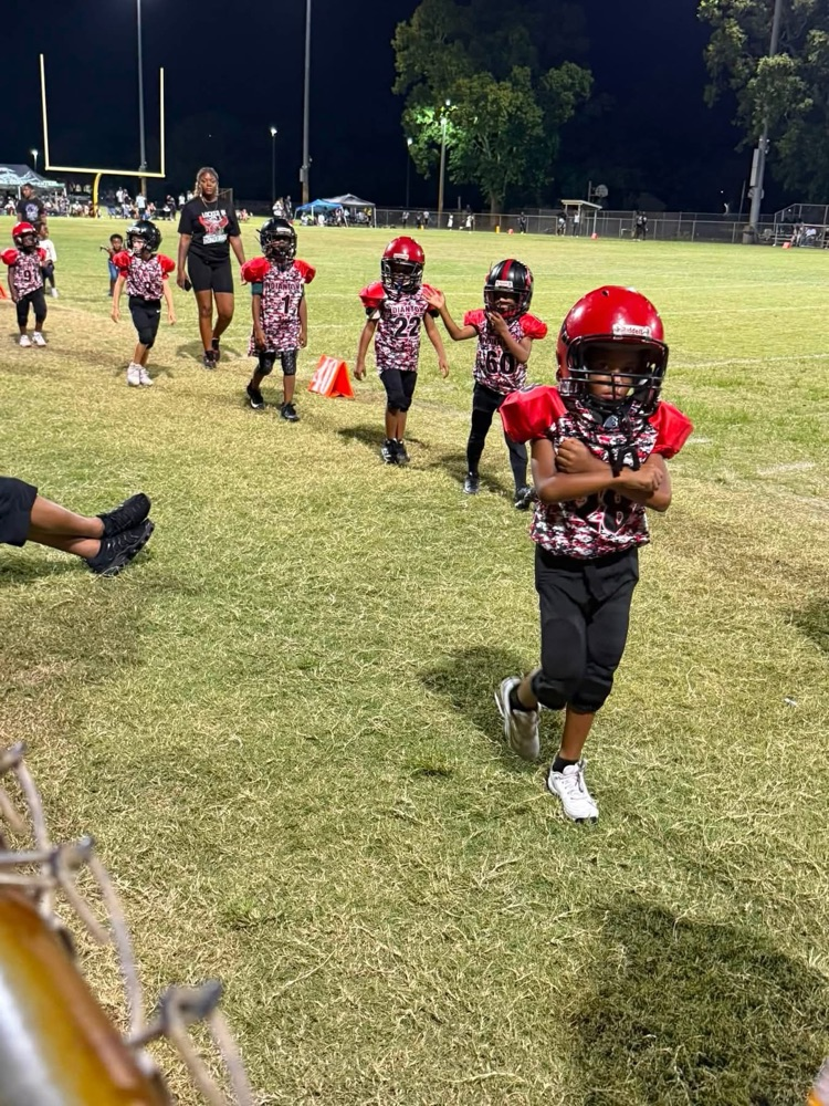 Warfield teachers support students at local football game