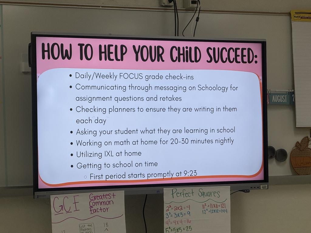 Curriculum night