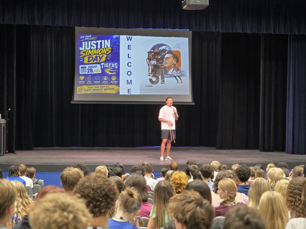 Justin Simmons Day @MCHS