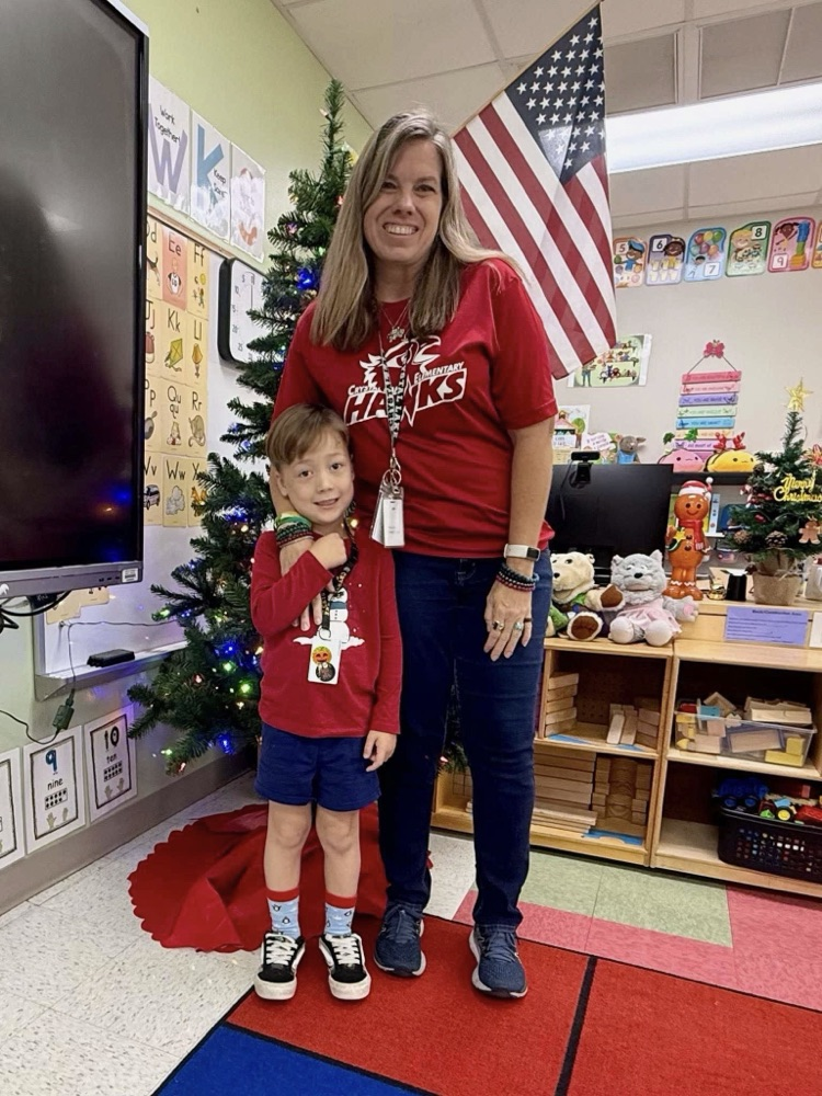 Ms Cassell with student 