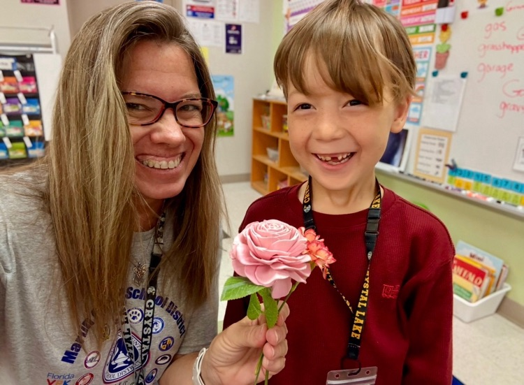 Ms Cassell with student 