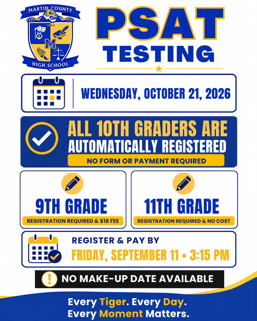 PSAT Testing Information