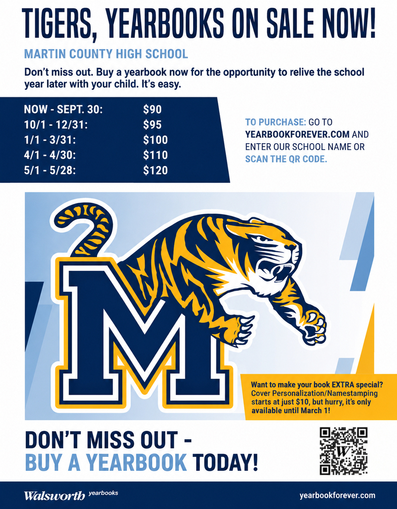 MCHS Yearbook Sales