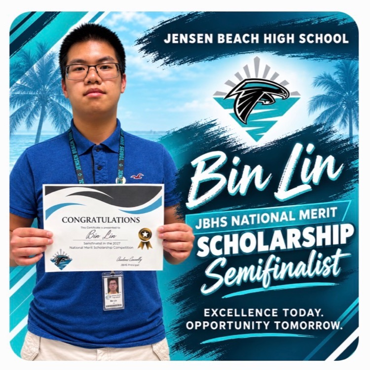 JBHS National Merit Scholarship Semifinal B. Lin