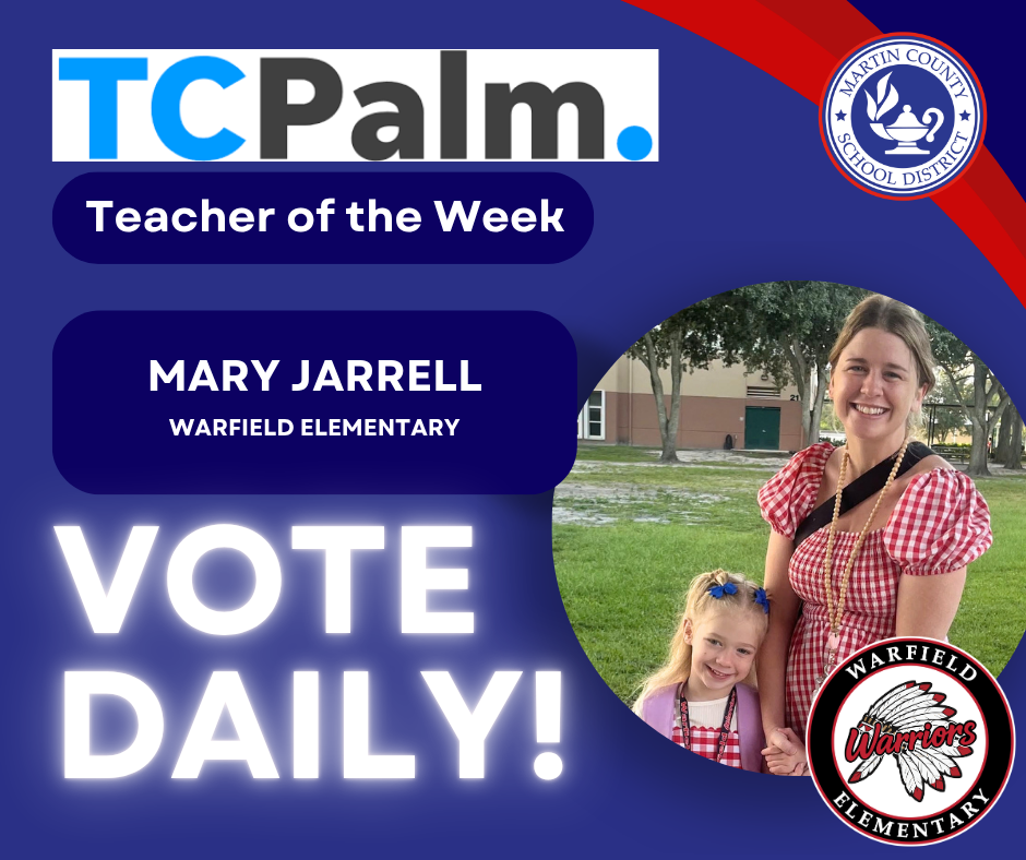 TCPalm Teacher of the Week Mary Jarell