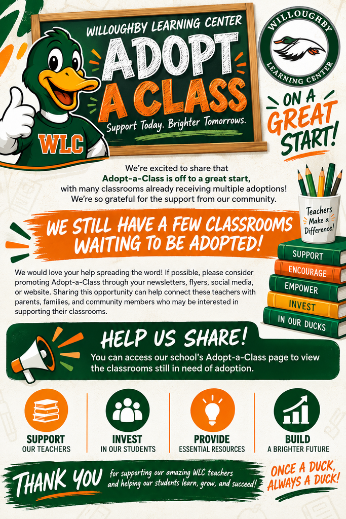 Adopt a class!