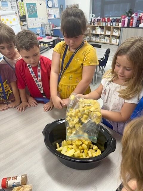 Kindergarten apples