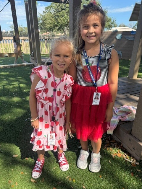 Kindergarten apples