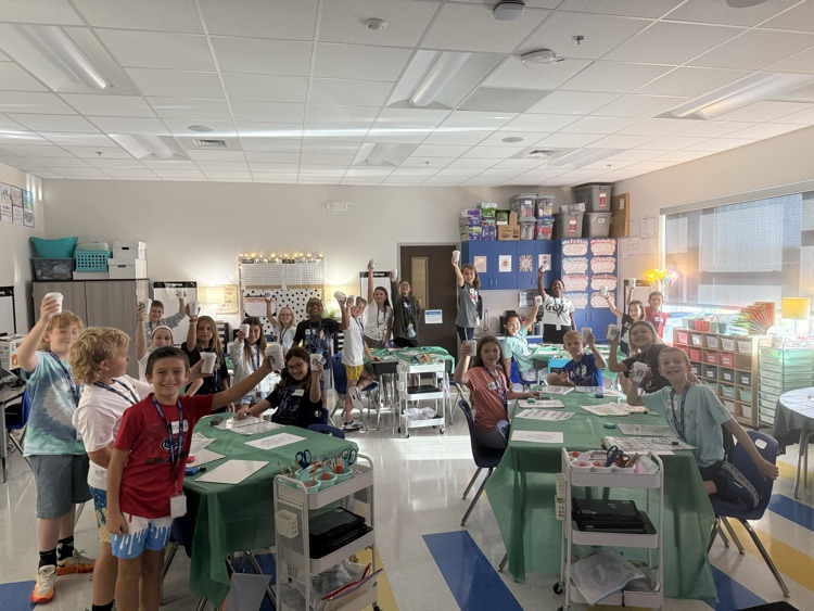 Our 4th graders became baristas for the day! They put their math skills to work by handling money, adding and subtracting multi-digit decimals, calculating totals, and making change—all while serving up some serious fun! 