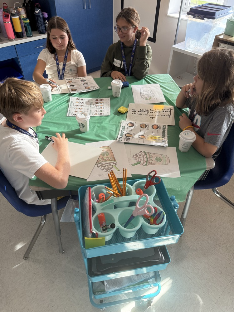 Our 4th graders became baristas for the day! They put their math skills to work by handling money, adding and subtracting multi-digit decimals, calculating totals, and making change—all while serving up some serious fun! 