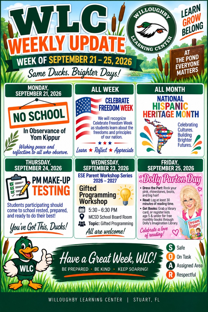 weekly update