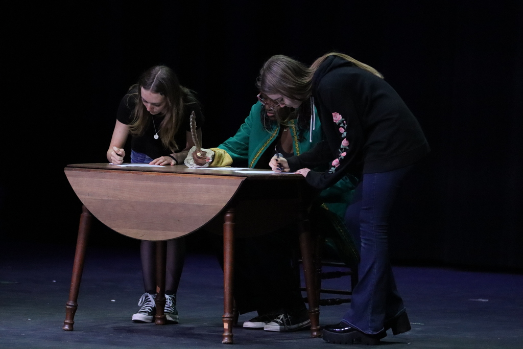 Selection from Hamilton by MCHS Drama Students