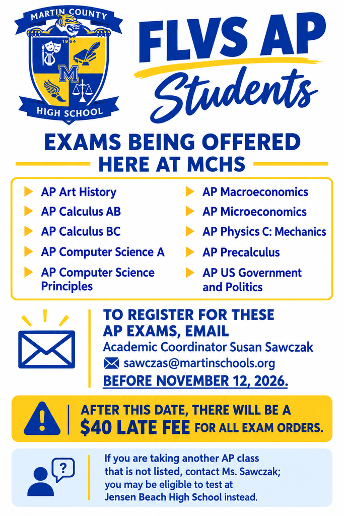 FLVS AP Exams at MCHS