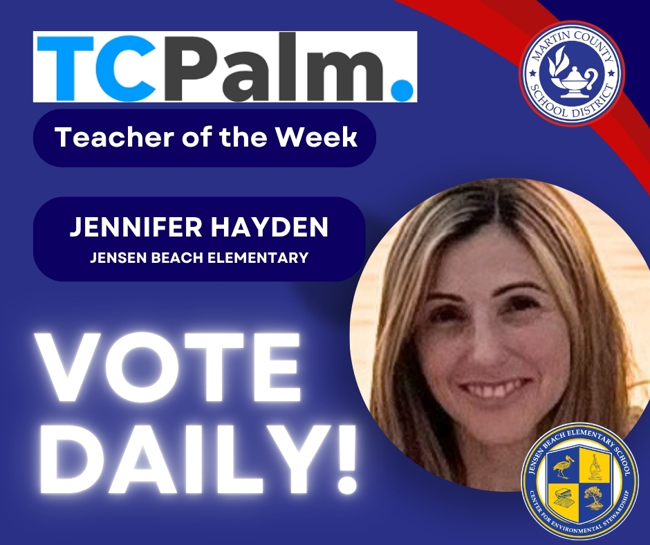 TCPalm Teacher of the week nominee Jennifer Hayden