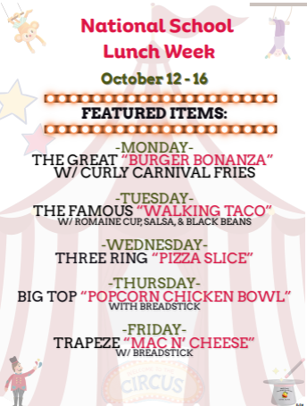 National School Lunch week at MCHS