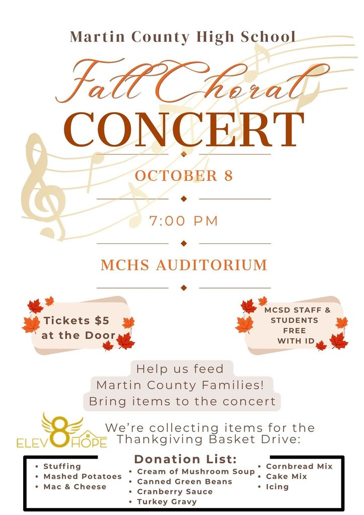 MCHS Fall Choral Concert