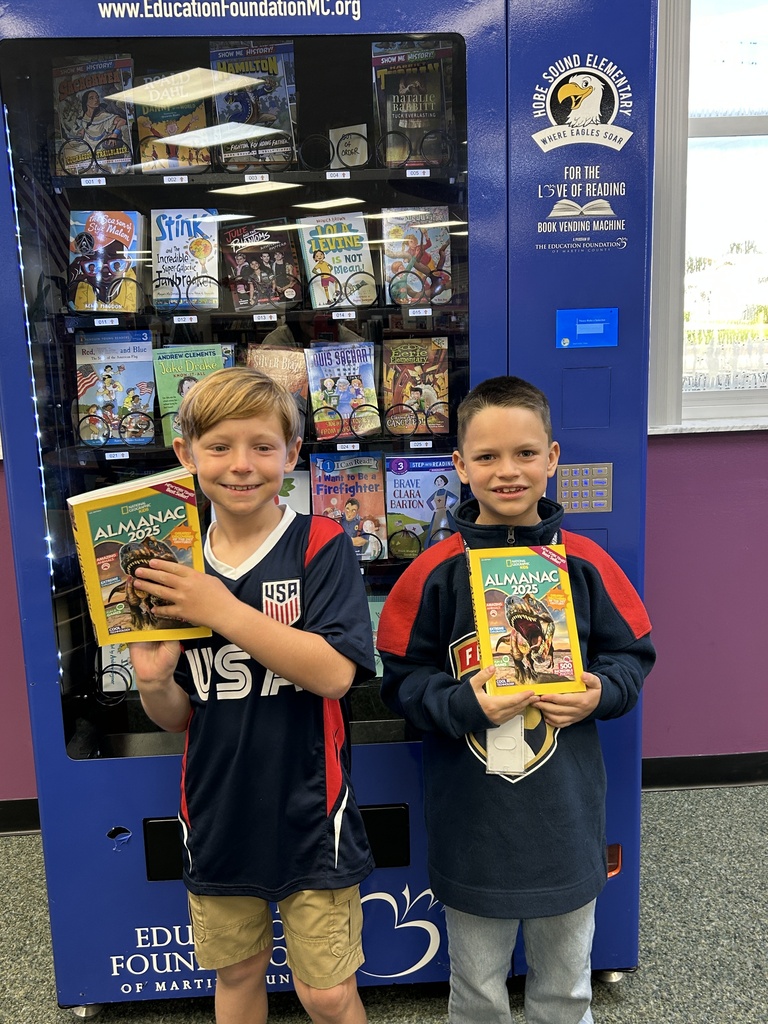 Boys earning books
