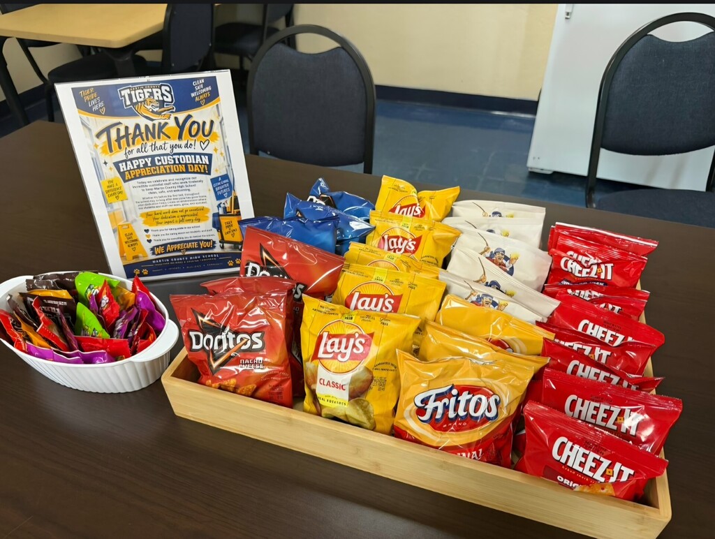 Happy Custodian Appreciation Day at MCHS