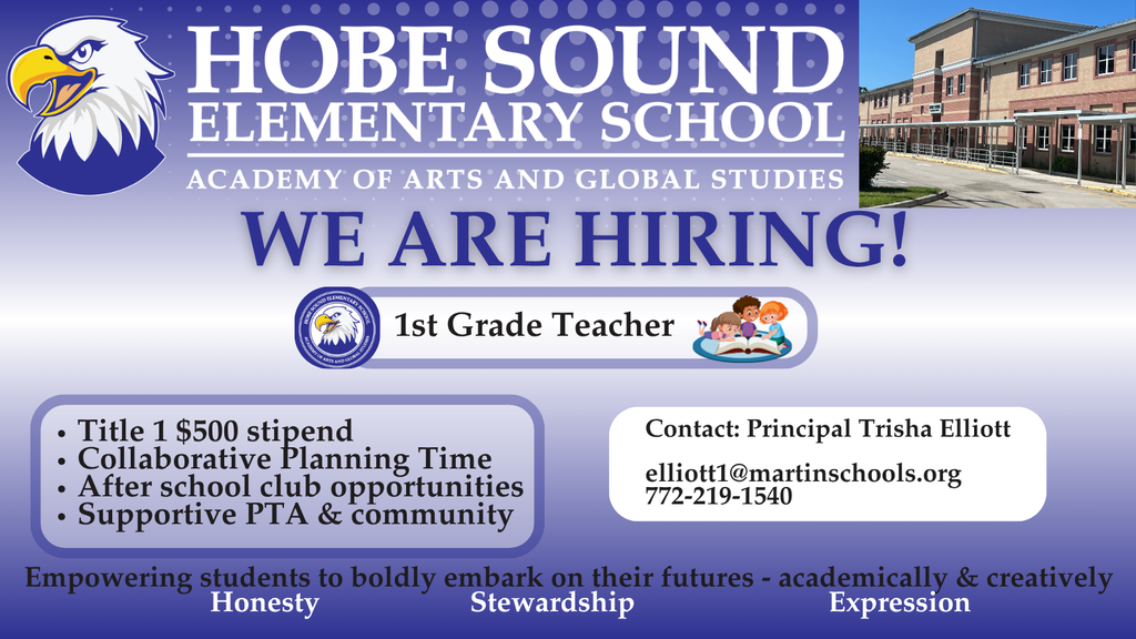 HSE is seeking a first grade teacher