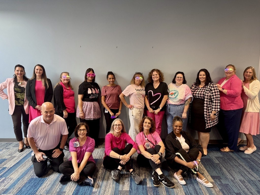 Pink on Fridays for Breast Cancer Awareness Month