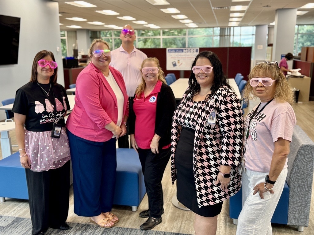 Pink on Fridays for Breast Cancer Awareness Month