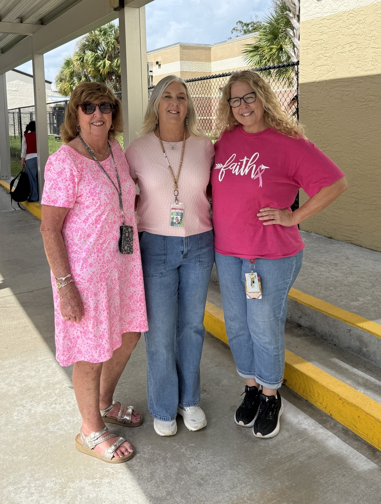 Pink on Fridays for Breast Cancer Awareness Month