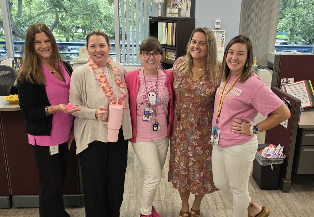Pink on Fridays for Breast Cancer Awareness Month