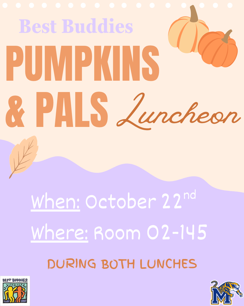 MCHS Best Buddies Pumpkins & Pals Luncheon