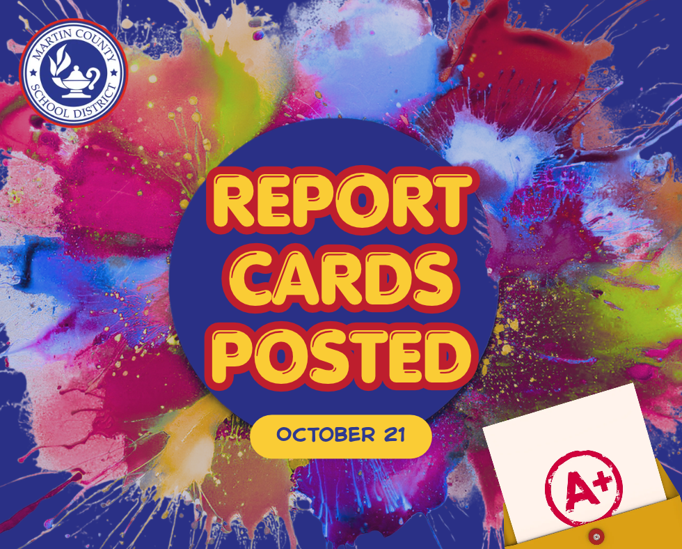 Report cards posted Oct 21