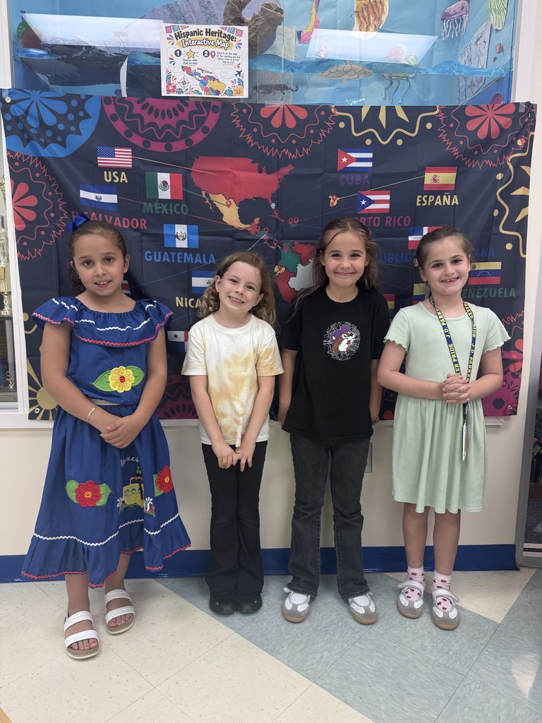 Students celebrating Hispanic Heritage Month