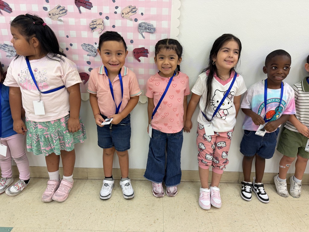 MCSD  students  wearing pink for Breast Cancer Awareness Month