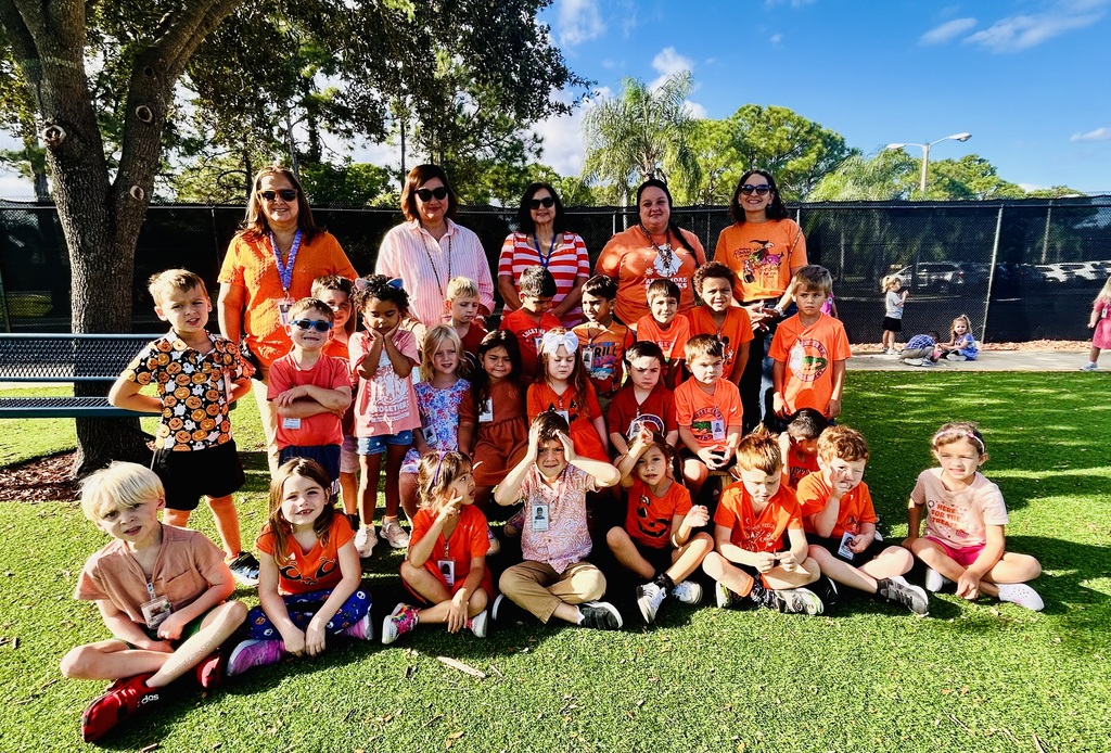 Students and Staff across MCSD wearing orange for Unity Day