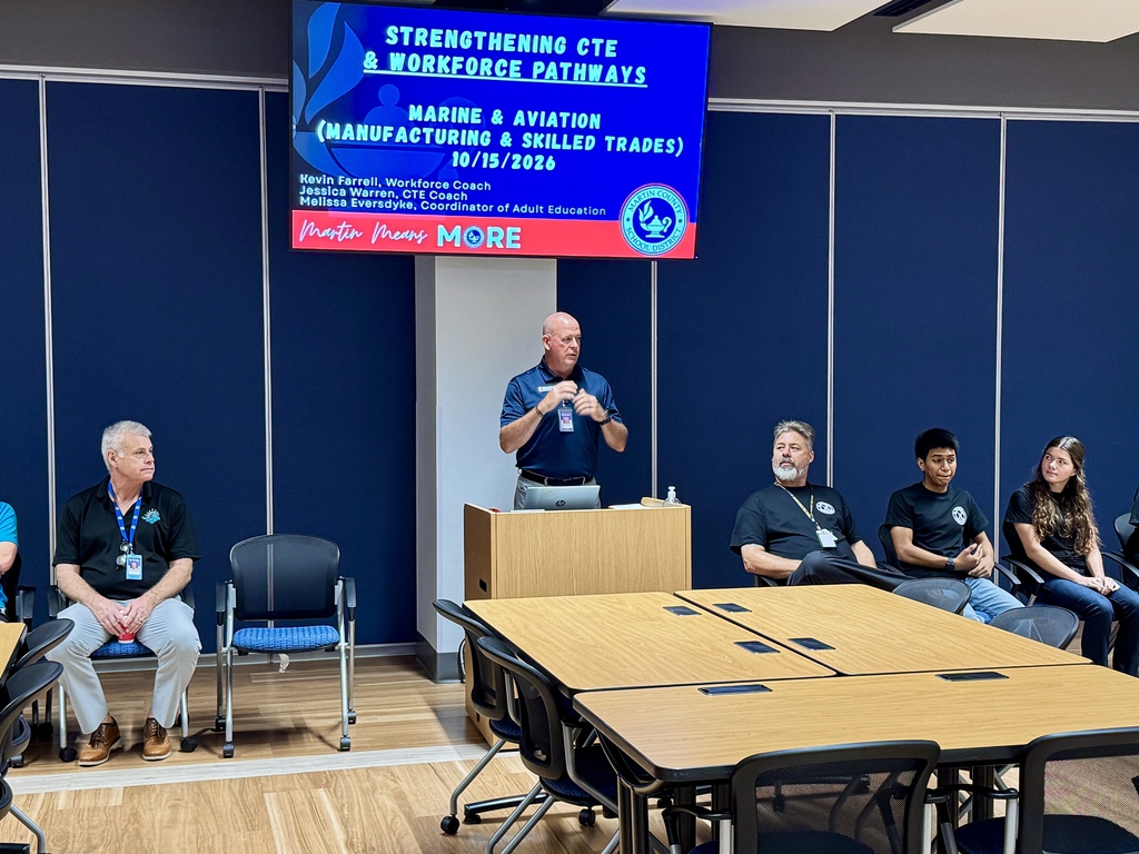 MCSD CTE students and educators gather with industry partners for a panel discussion