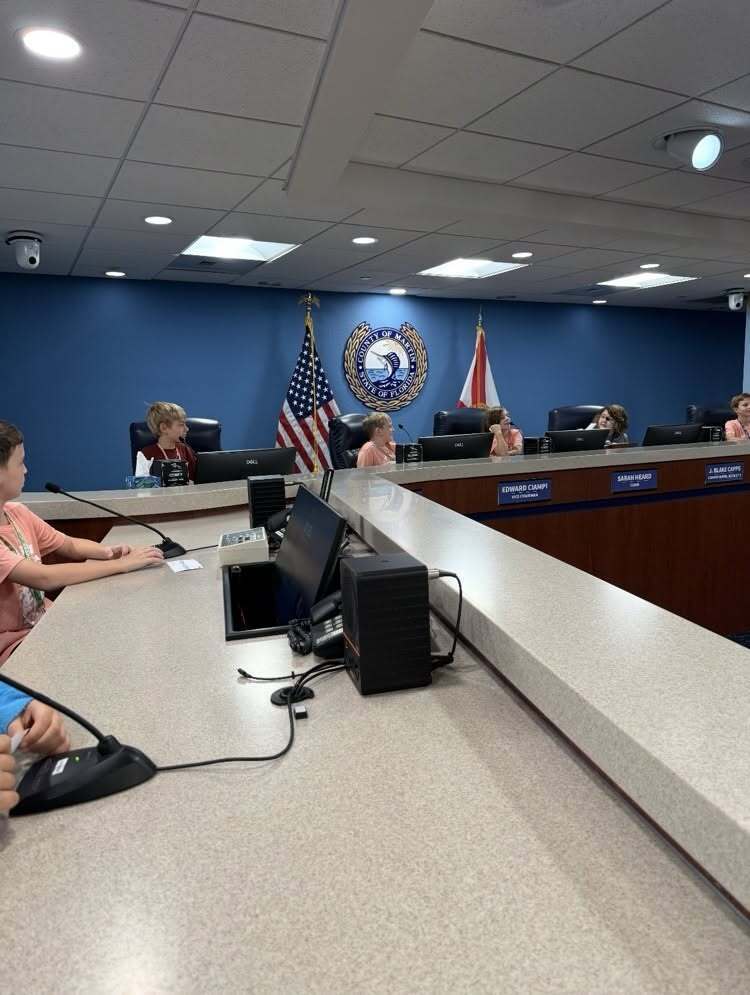 BCE Third graders visit Martin County Board of County Commissioners
