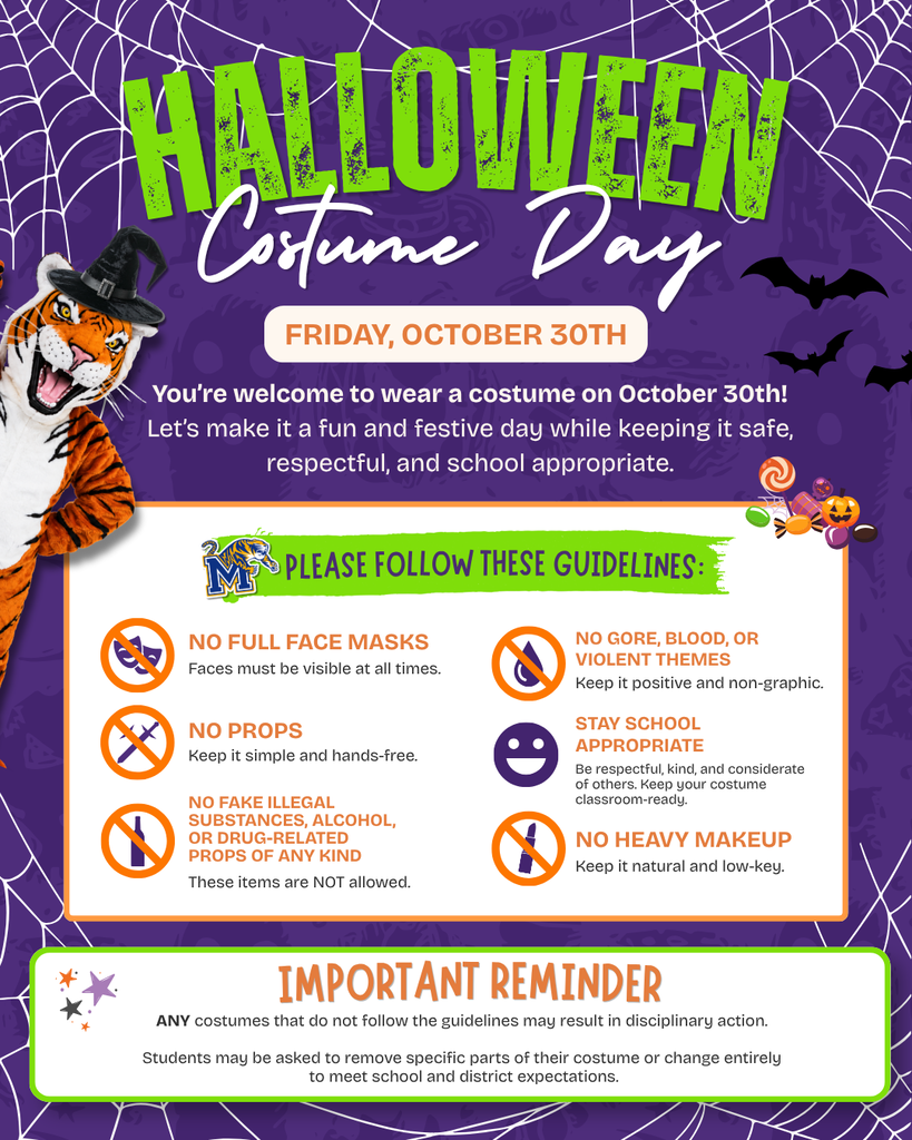 MCHS Halloween Costume Day