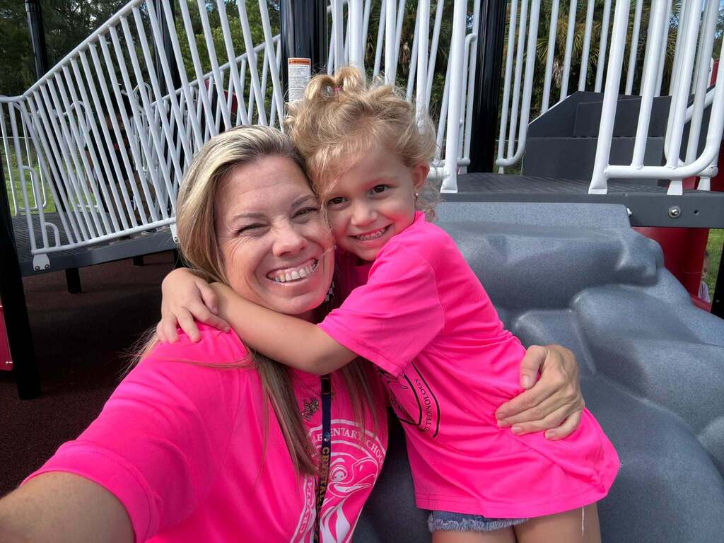 MCSD Staff and student wear pink in recognition of Breast Cancer Awareness Month