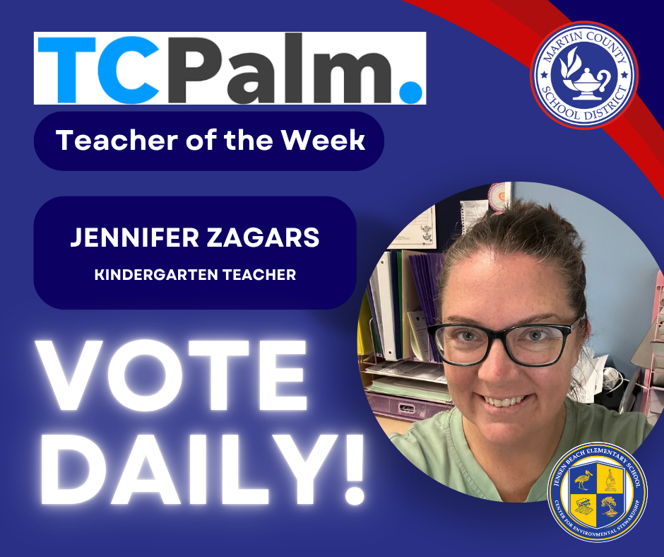 TCPalm Teacher of the Week nominee Jennifer Zagars