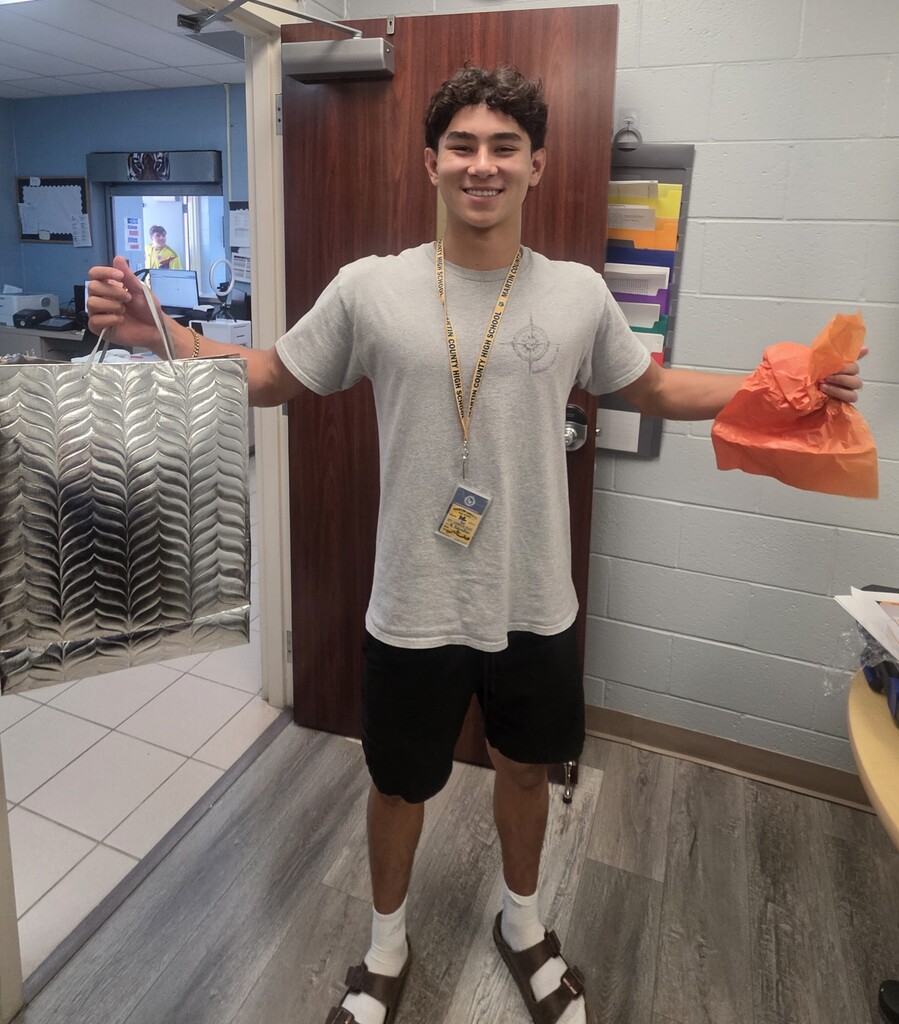 MCHS PBIS October Basket Winner