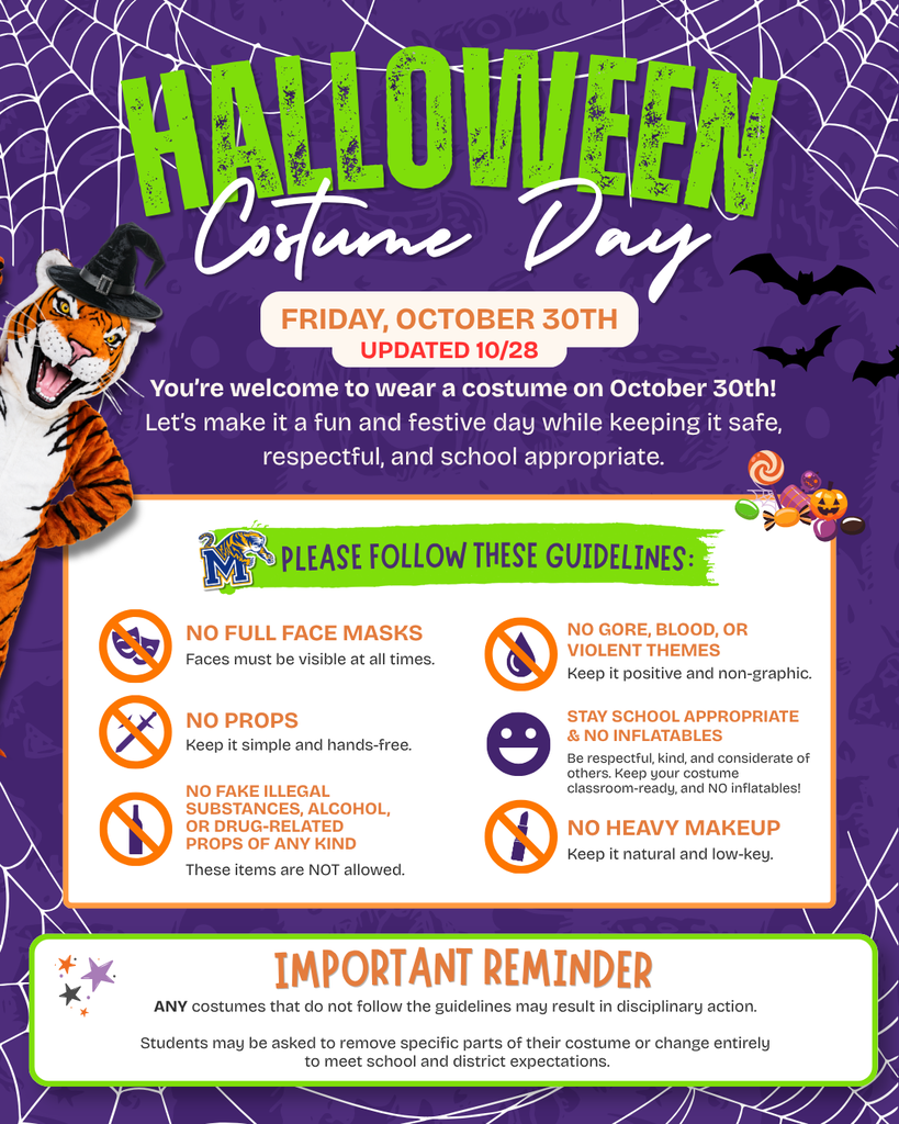 MCHS Halloween Costume Day UPDATED