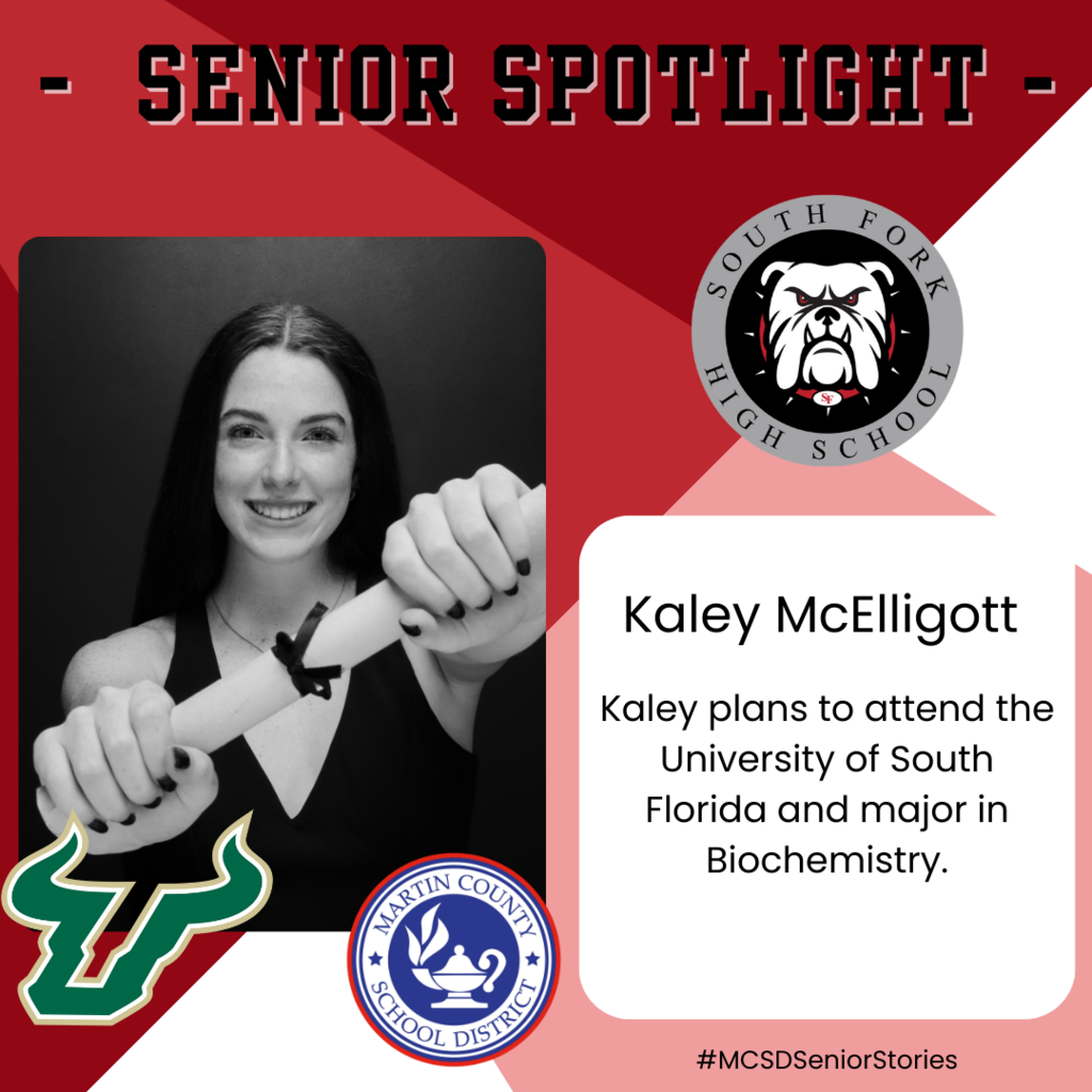 Spotlight on SFHS senior Kaley McElligott