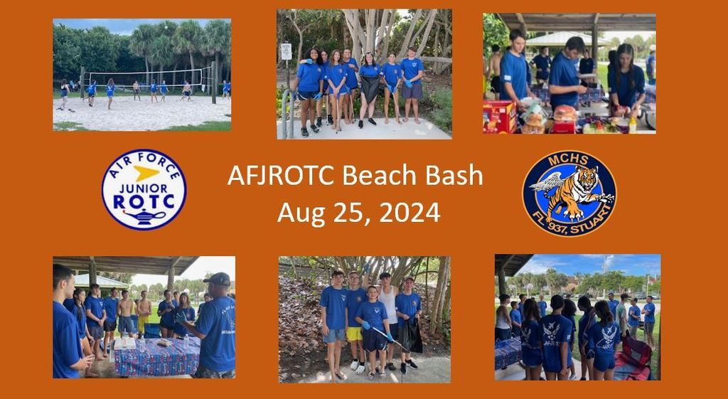 AFJROTC Beach Bash