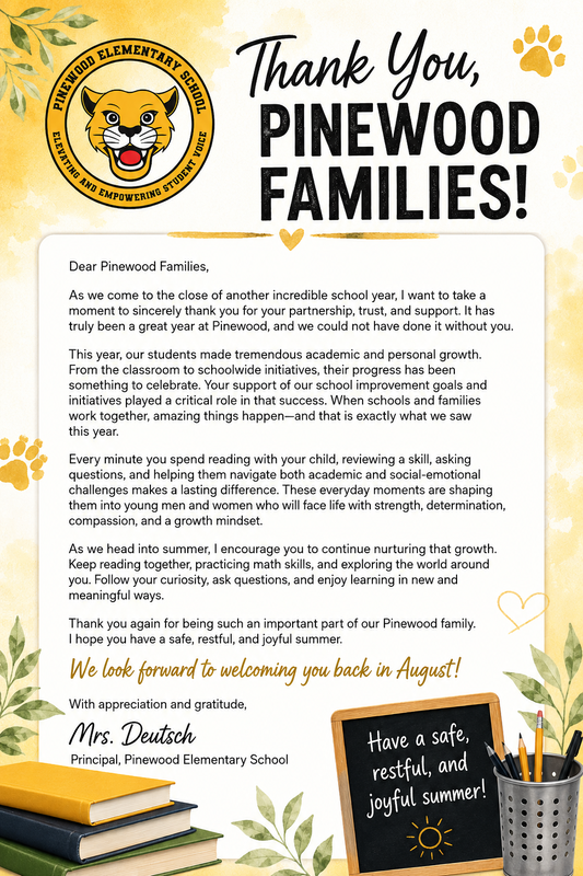 End of Year Message