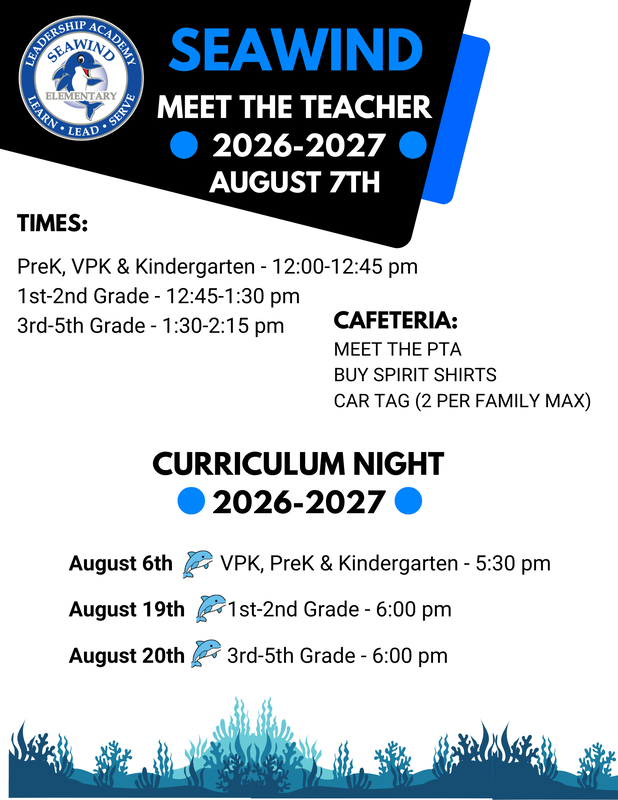 Meet The Teacher Schedule