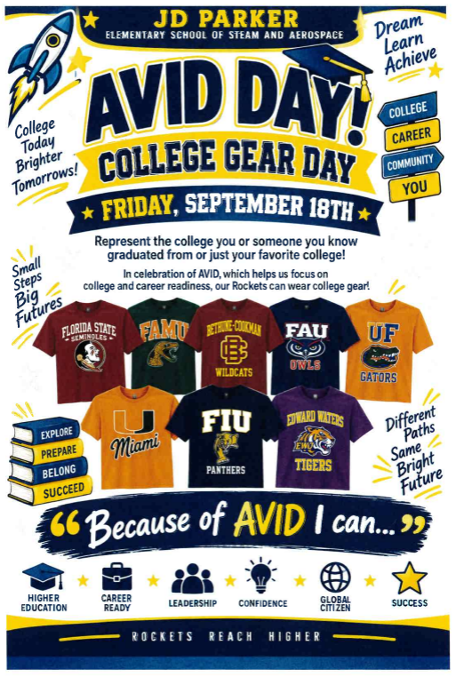ADVID DAY COLLEGE GEAR DAY