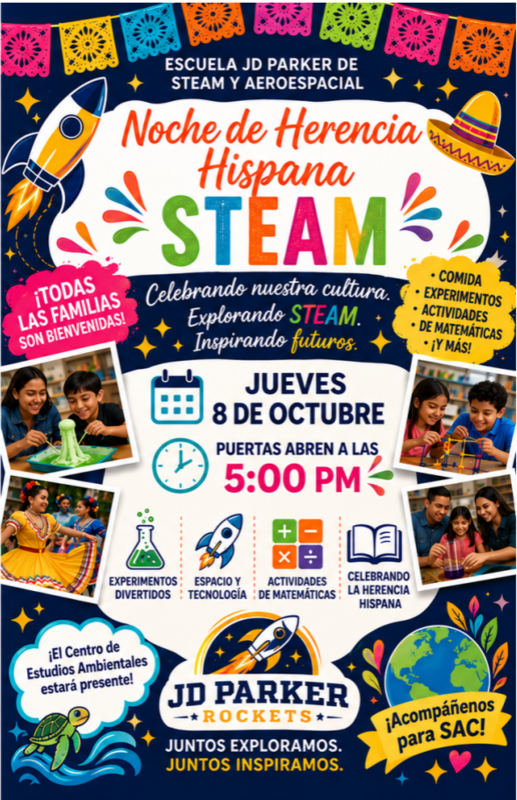 Hispanic Heritage night and STEAM