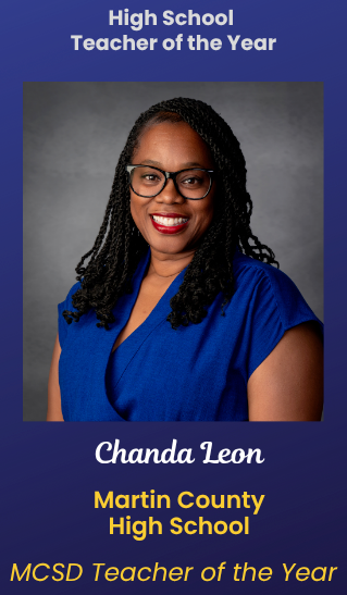 MCSD Teacher of the Year - Chanda Leon